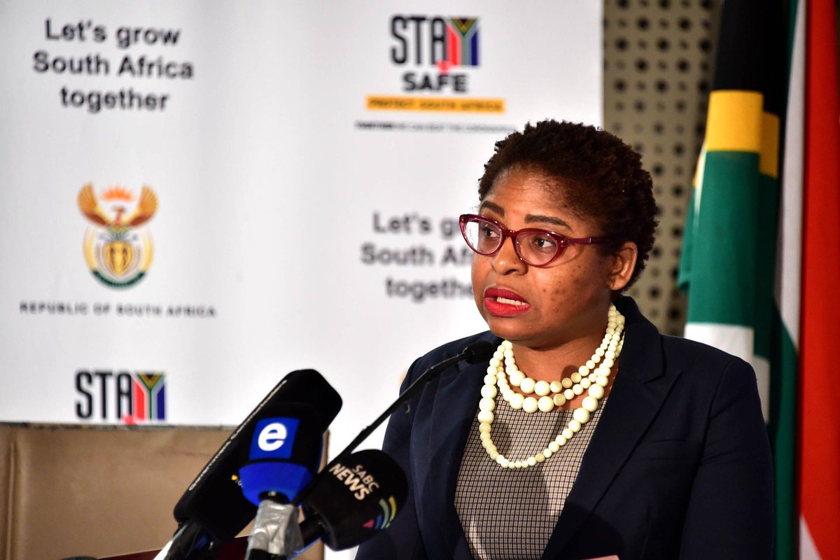 South African Government on Twitter Statement] Minister in