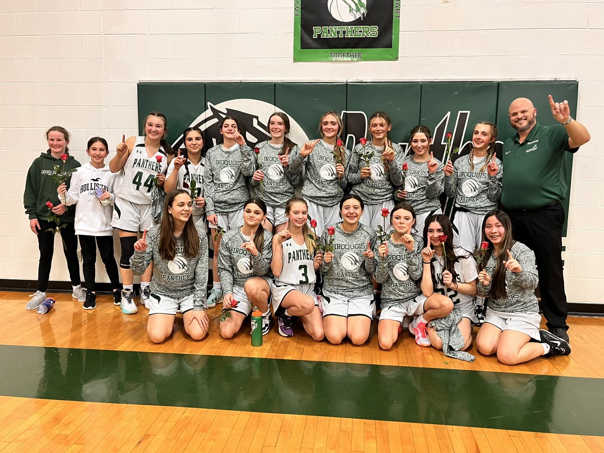 amyzizelman's tweet photo. We are so incredibly proud of the eighth grade Iroquois 🏀team. Great teamwork, hard work, and dedication! Aubrey, your three-point shot helped get the team into overtime… Keep believing in yourself and taking  the outside shot! #leaguechampions  @Aubreyzizelman @dannyziz https://t.co/rn1vPDthZ3