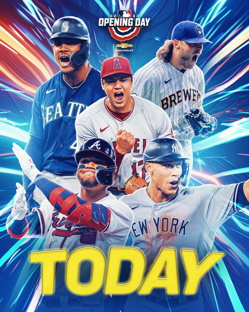 MLB's tweet image. We’ve waited all offseason for this. 

#OpeningDay