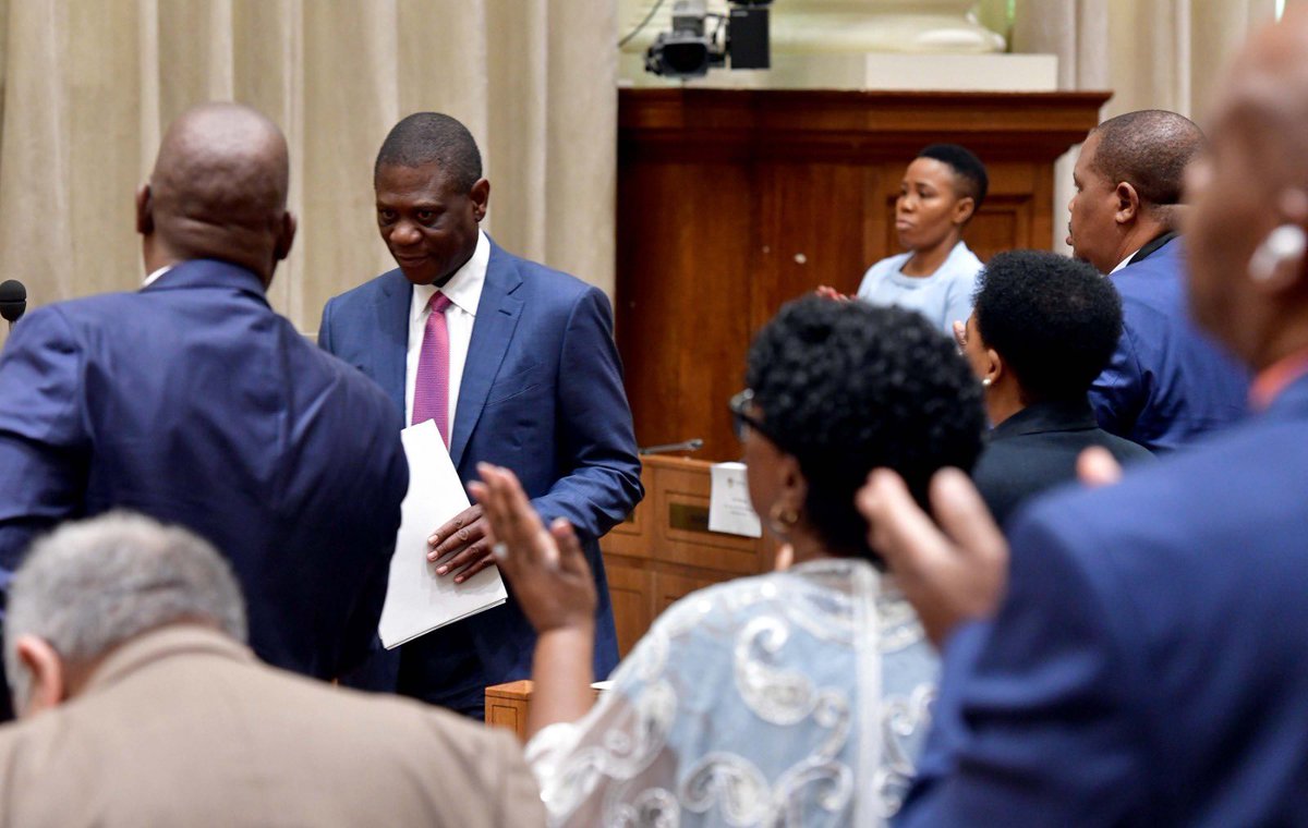 South African Government on Twitter "[Phots] Deputy President PMashatile addresses the Three