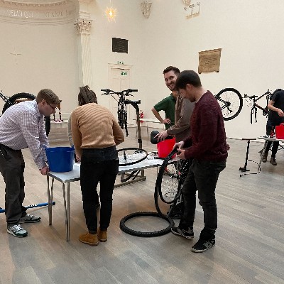 FenrisCreations's tweet photo. Happy World Autism Acceptance Week!

Last night the #CCPLondon team took part in @Team_Tactics Build a Bike Challenge for The National Autistic Society - working together to assemble 4 adult-sized bikes to be delivered to @autism tomorrow 💙

#AutismAcceptanceWeek #ccplife https://t.co/gfVuZtJEUr