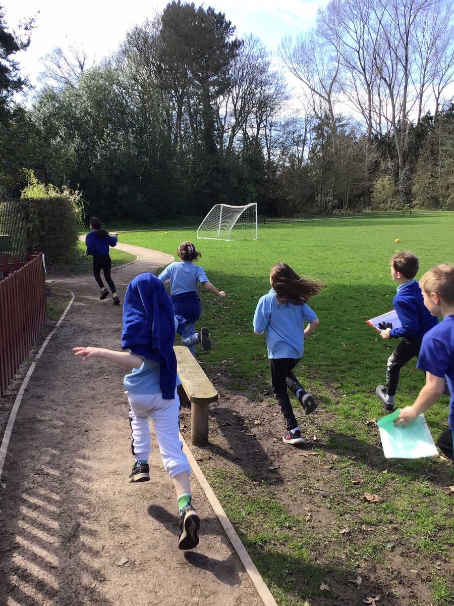 Christletonpri's tweet photo. Year five Anglo-Saxon runes secret trail #cpshistory https://t.co/Ytd69lYmPZ