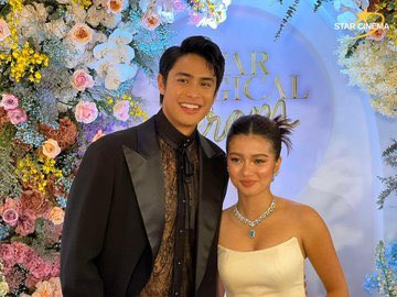 kowalerts's tweet photo. OUR NEW GEN PHENOMENAL LOVETEAM #DonBelle ❤️

LOOK: Donny Pangilinan and Belle Mariano have us gushing in their ivory carpet looks at the #StarMagicalProm2023 #StarMagicalProm https://t.co/WSAkOLp5PH