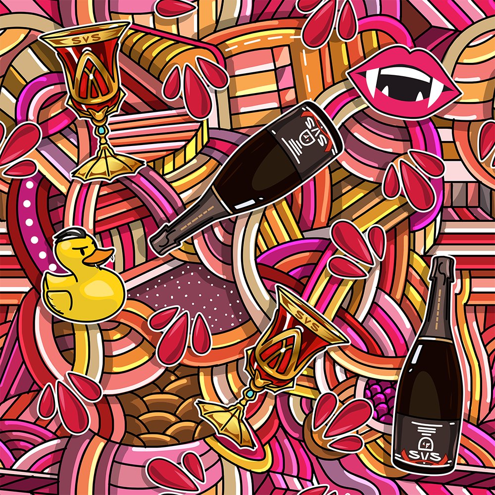 MetaTiles's tweet image. Watch out! This Blood Tile inspired by @SVSNFT might just bite ya. But if you are not afraid then by all means take a closer look!

Made a few cool variant colors, one of which looks great with my Thriller vamp.

#SVS #MetaTiles