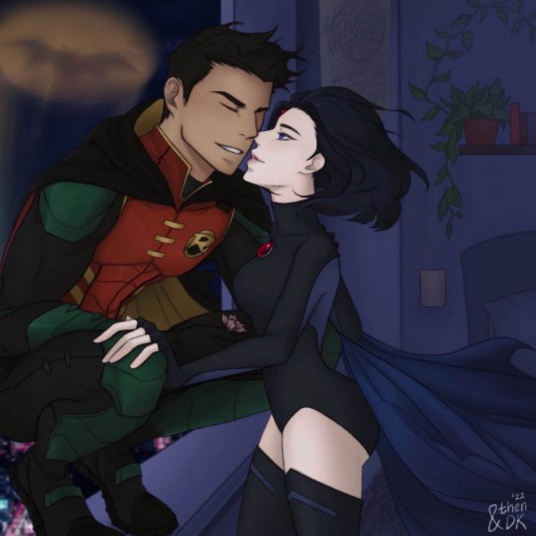 thedemonbirds's tweet photo. Hello, shippers! That time of the year has come, it’s #DamiRaeWeek time!
As every year now, we want to continue to celebrate the lovely ship of Damian Wayne x Raven. This 2023 we also celebrate its third year as a canon couple in the DCAMU!
Art by AndThenDk
(1/2) https://t.co/Gpti45FdQA