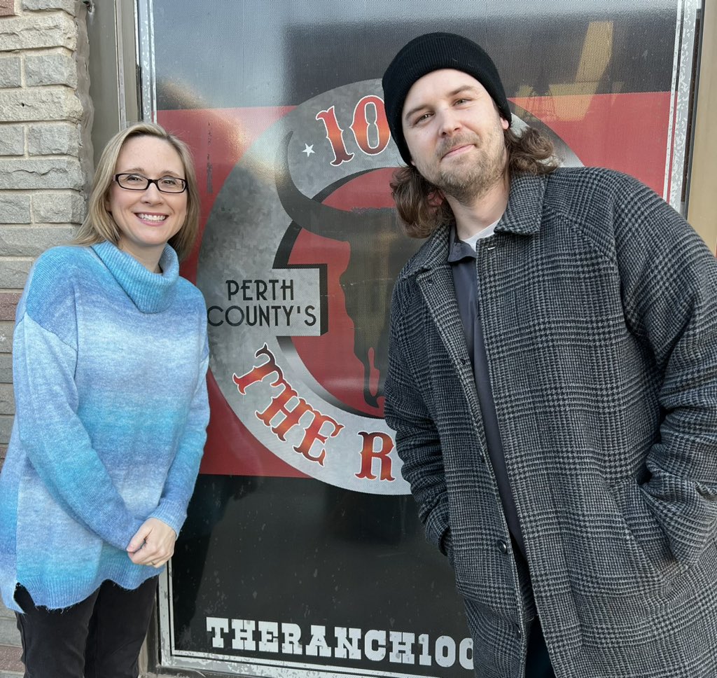 That was fun!! Thank you to Nick, Brandon, and the team at The Ranch for promoting MHMW and our event - A Healthy Dose of Humour - happening on May 6! 

💙💚