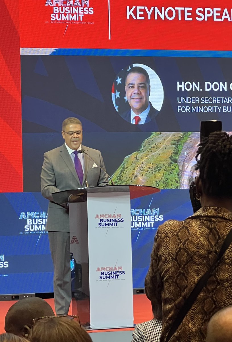 #AmChamBizSummit <a href="/USMBDA/">USMBDA</a> “As an African American coming to the content has personally changed me”😢 @ Hon. Don Cravins Jr. ‘Ditto’😭 thank you for all you are doing with #Womenowned #SmallMinority #Businesses in US and Kenya trade and investment. “All Protocols Observed! #IGC