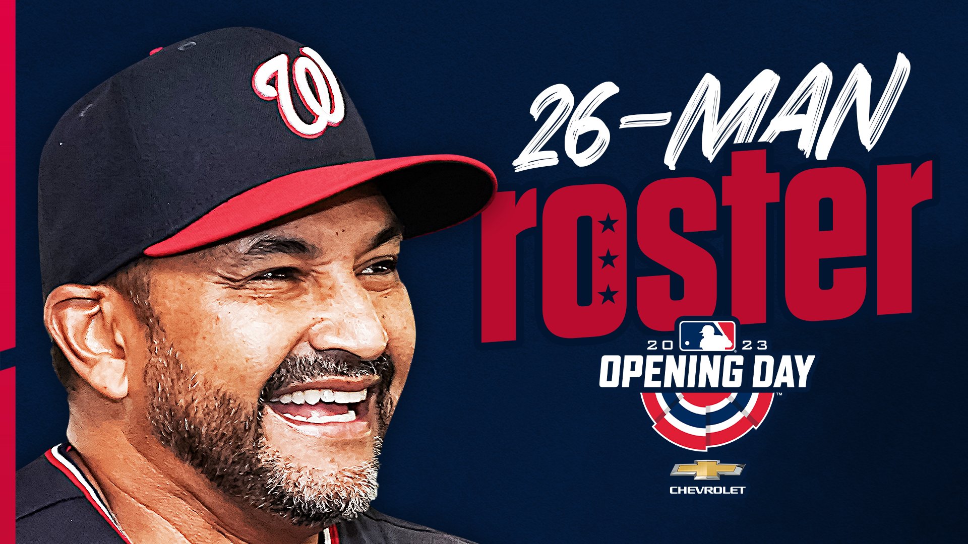 Washington Nationals on X: Your 2023 Washington Nationals Opening Day  roster. 🔗 //   / X