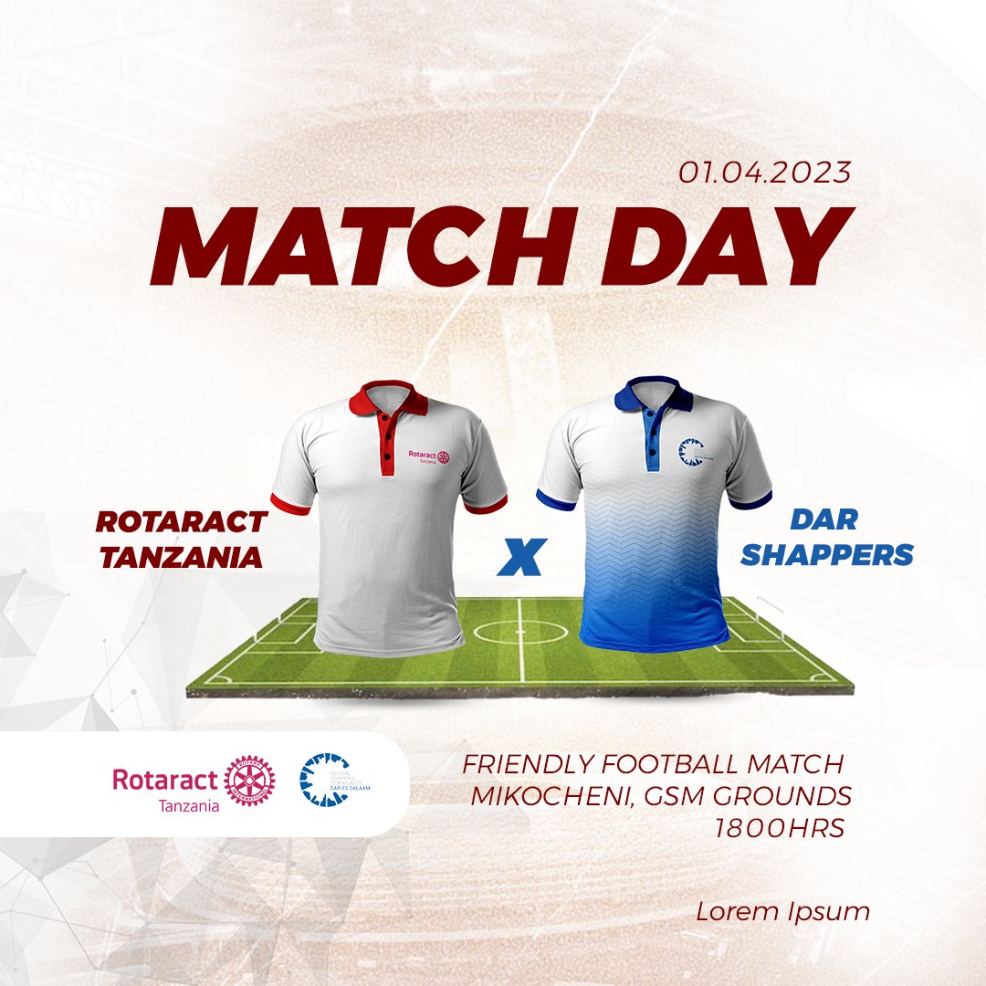 rottanzania's tweet photo. UPDATES!
Stay tuned for more updates as we approach our game day with
@DarShapers
we will be having a friendly game with them this weekend and soon we come with team updates from the coach.
PIra Biriyani, Pira Mpapaso.
#darshapers #rotaracttz #Match https://t.co/bRH2AMfHNz
