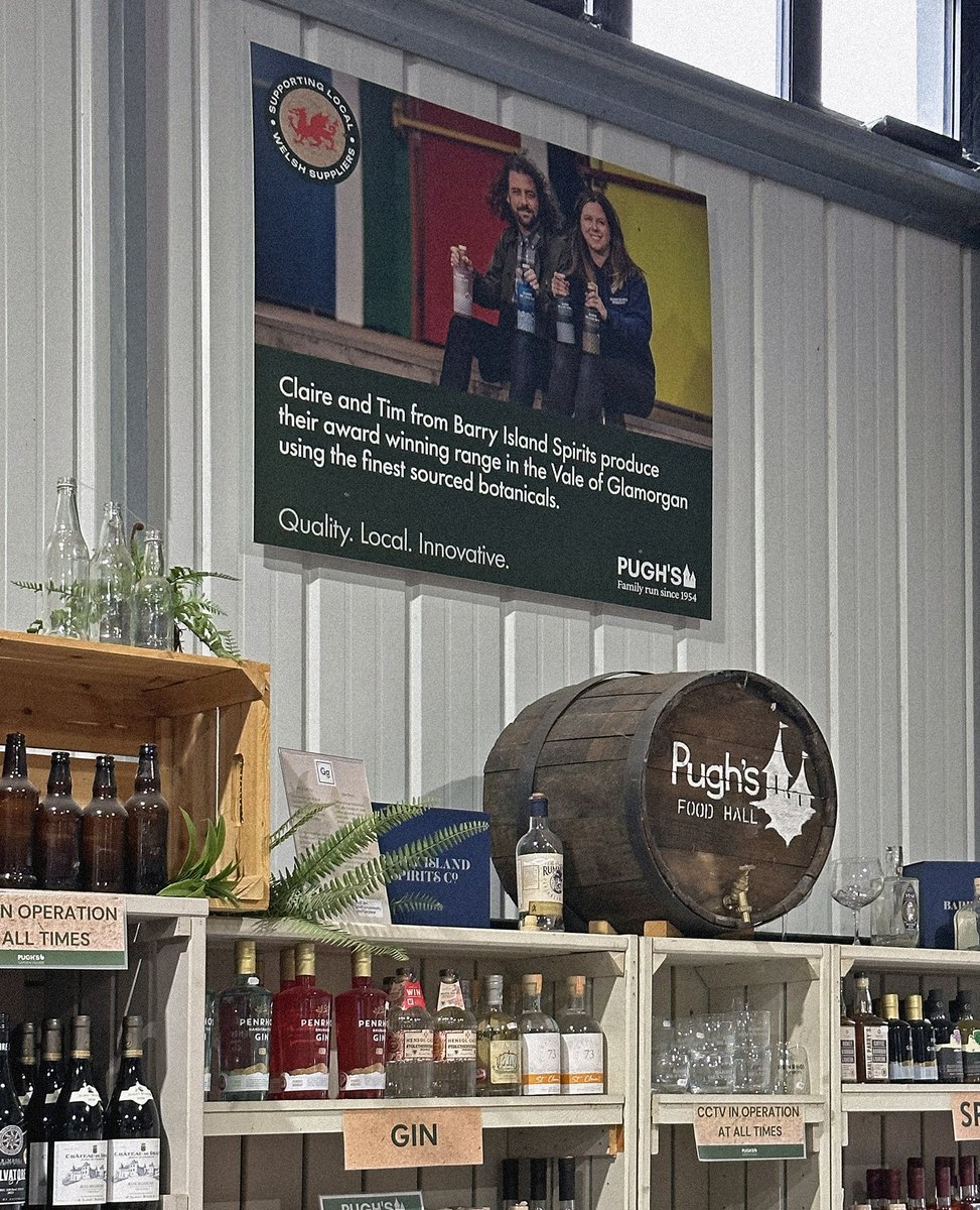 designtribe's tweet image. Telling the stories of #local #Welsh food producers - it's great to see the #graphic panels we designed for Pughs Food Halls up in Radyr, Wenvoe and their Garden Kitchen in Rogerstone - including some fantastic photography by Owen Mathias. #YourCreativeGuides