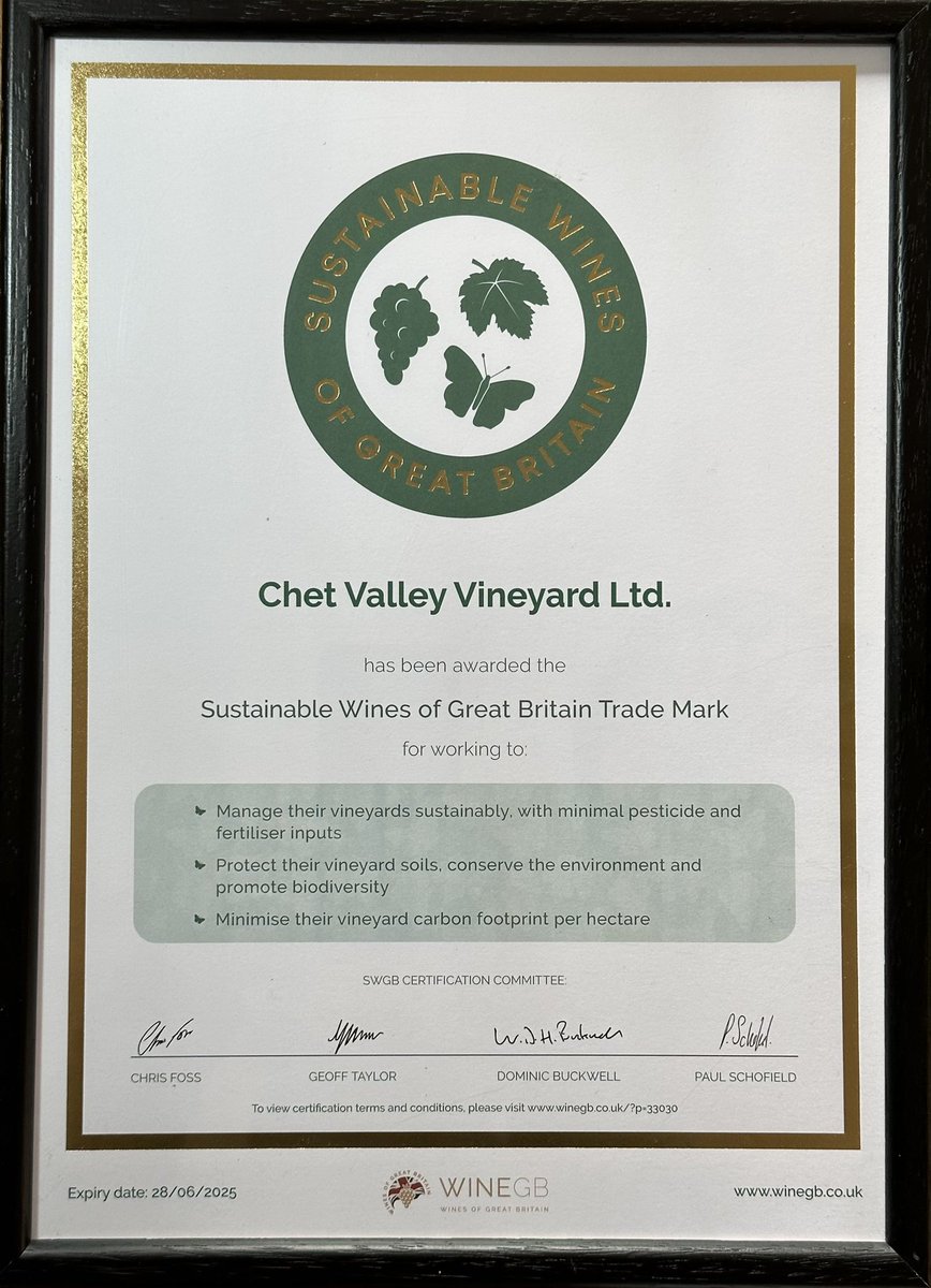 Chet Valley Vineyard (@chetvineyard) on Twitter photo At <a href="/ChetVineyard/">Chet Valley Vineyard</a> we are the only one of the three that has a certificate of accreditation as a sustainable vineyard. Come and visit to see how we manage our vineyard in a way that minimises our carbon footprint! Particularly around frost protection At <a href="/ChetVineyard/">Chet Valley Vineyard</a> we are the only one of the three that has a certificate of accreditation as a sustainable vineyard. Come and visit to see how we manage our vineyard in a way that minimises our carbon footprint! Particularly around frost protection