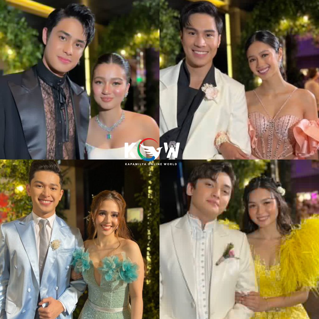 kowalerts's tweet photo. LOVE IS IN THE AIR! ❤️💚💙✨

Star Magic's newest love teams dazzle the #StarMagicalProm2023 as they walk the ivory carpet. Who was your favorite, Kapamilya? #DonBelle #KaoMiah #AlJay #FranSeth 

Photo by Mj Felipe https://t.co/t8Q3QxdLBT