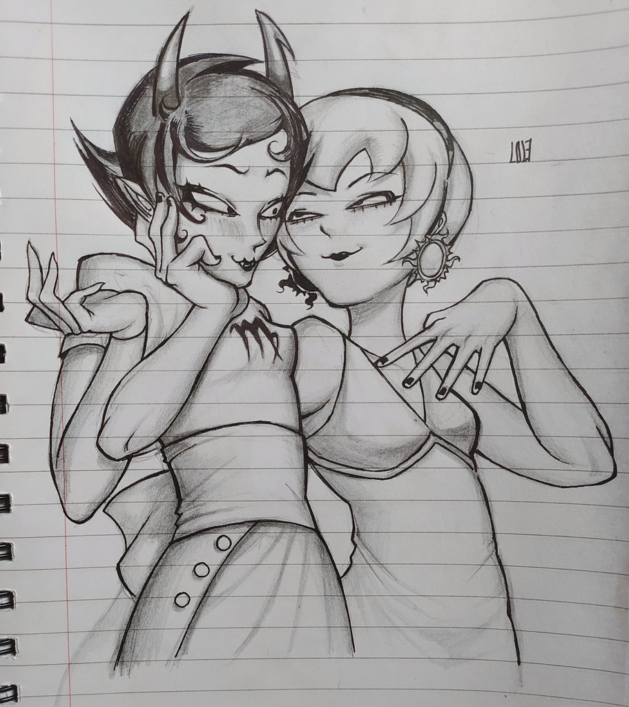 I forgot about this
#roselalonde #kanayamaryam #homestuck