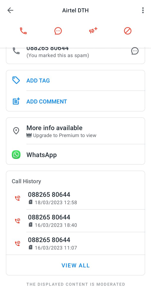 Raj_Choudhary02's tweet photo. @airtelindia @airtelnews @airteldth1 @TRAI 
Even after many time request for not calling me and complaint dnd but airtel dth don't want to stop calling .
Any solution please https://t.co/ZaUvOrQiy0