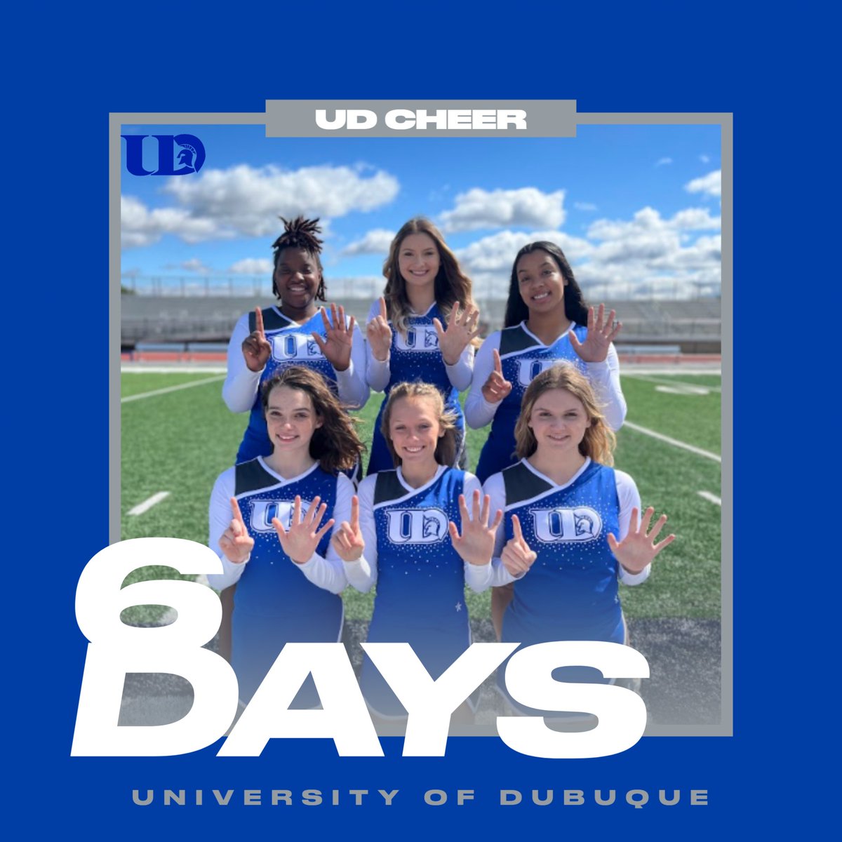CheerUD's tweet photo. Less than a week until we leave for NCA NATIONALS! https://t.co/ZsBOXFFyNv