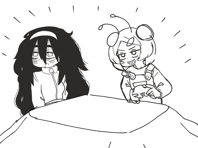 これはラフまりさんとラフありさん 