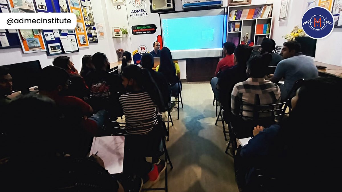 admecinstitute's tweet image. Exploring the world of colors with Deepak sir! 🎨
🌈 Our design students had an incredible time at the special workshop on color modes held on 18th March. 
From RGB to CMYK, we learned it all! 

#colorworkshop #designstudents #learningneverstops #colormodes #colors #colorschemes