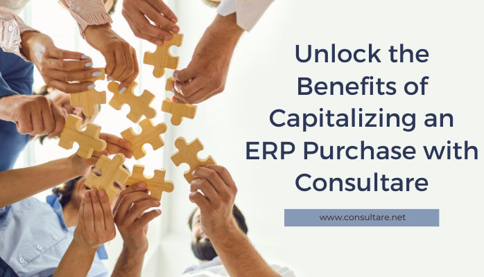 ConsultareSAP's tweet photo. Capitalizing an ERP purchase can have significant financial benefits for your organization. Want to learn more? Consultare's latest blog post breaks it down. https://t.co/IbXuXYQuTM
#ERP #capitalization #finance #accounting #consultare https://t.co/4H8F5ZICXM