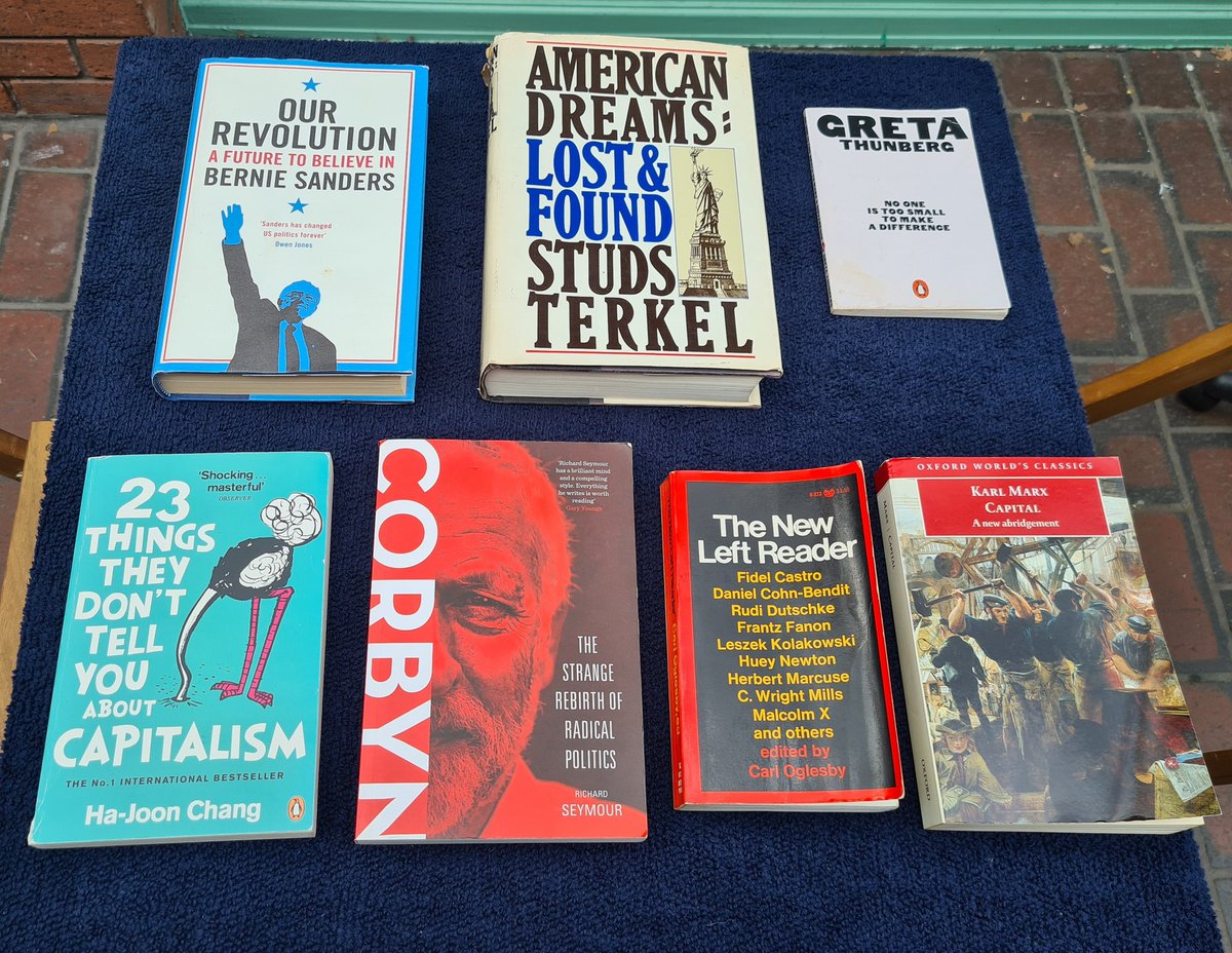 A selection of some of our political books. We'll remain impartial on here because there's absolutely no way you could glean our politics from looking at the books we've selected here.
#politicalbooks #booktwitter