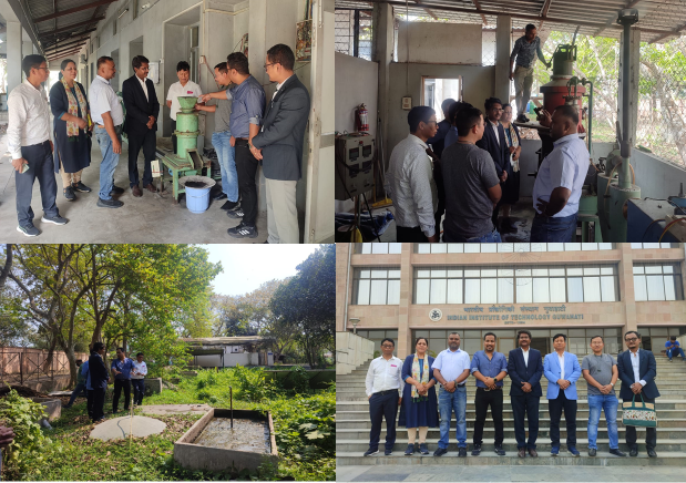 PakkeDec47GoAP's tweet photo. Locally adaptatble technologies are crucial in Solid Waste Management. Today's study visit to @IIT_guwahati  for Urban Dept explored a) Standard Briquetting Machines, b) Fixed Bed Gasifiers,c) customized  pyrolyzers d) Anaerobic Digesters and e). Vermicomposting  for SWM. https://t.co/GFbEcFbbBf