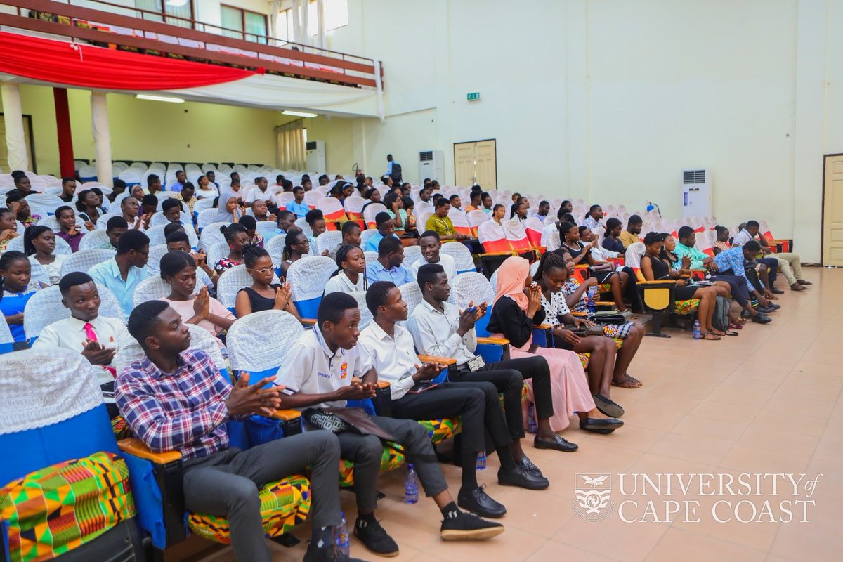 'Your academic performance is the only measure of success if you want to be on the scholarship scheme,' Prof. Samuel Acquah said, speaking to the beneficiaries at the Scholars' Forum.
#ucc #capevars #universityofchoice #Scholarship 
ucc.edu.gh/news/stufso-sc…