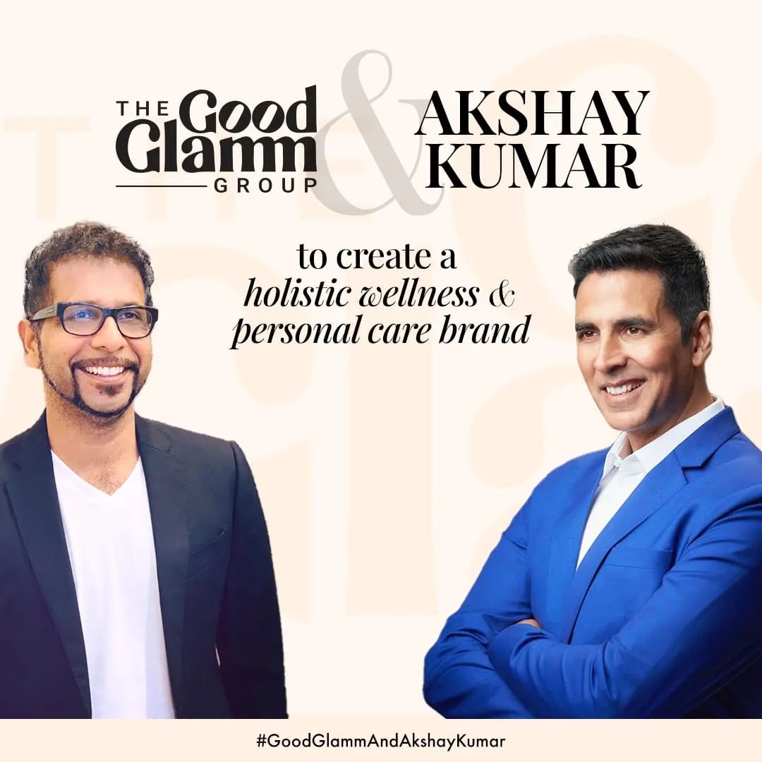 25 din mei wellness double! @goodglammgroup is here with @akshaykumar to bring to you a holistic fitness and wellness brand. What's better than Akshay Kumar himself helping you achieve your health goals? #GoodGlammAndAkshayKumar @priyankagill @naiyyasaggi #GoodGlammGroup