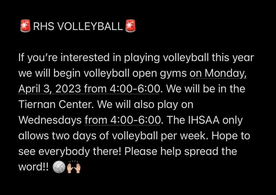 RICHMOND RED DEVILS VOLLEYBALL tweet media