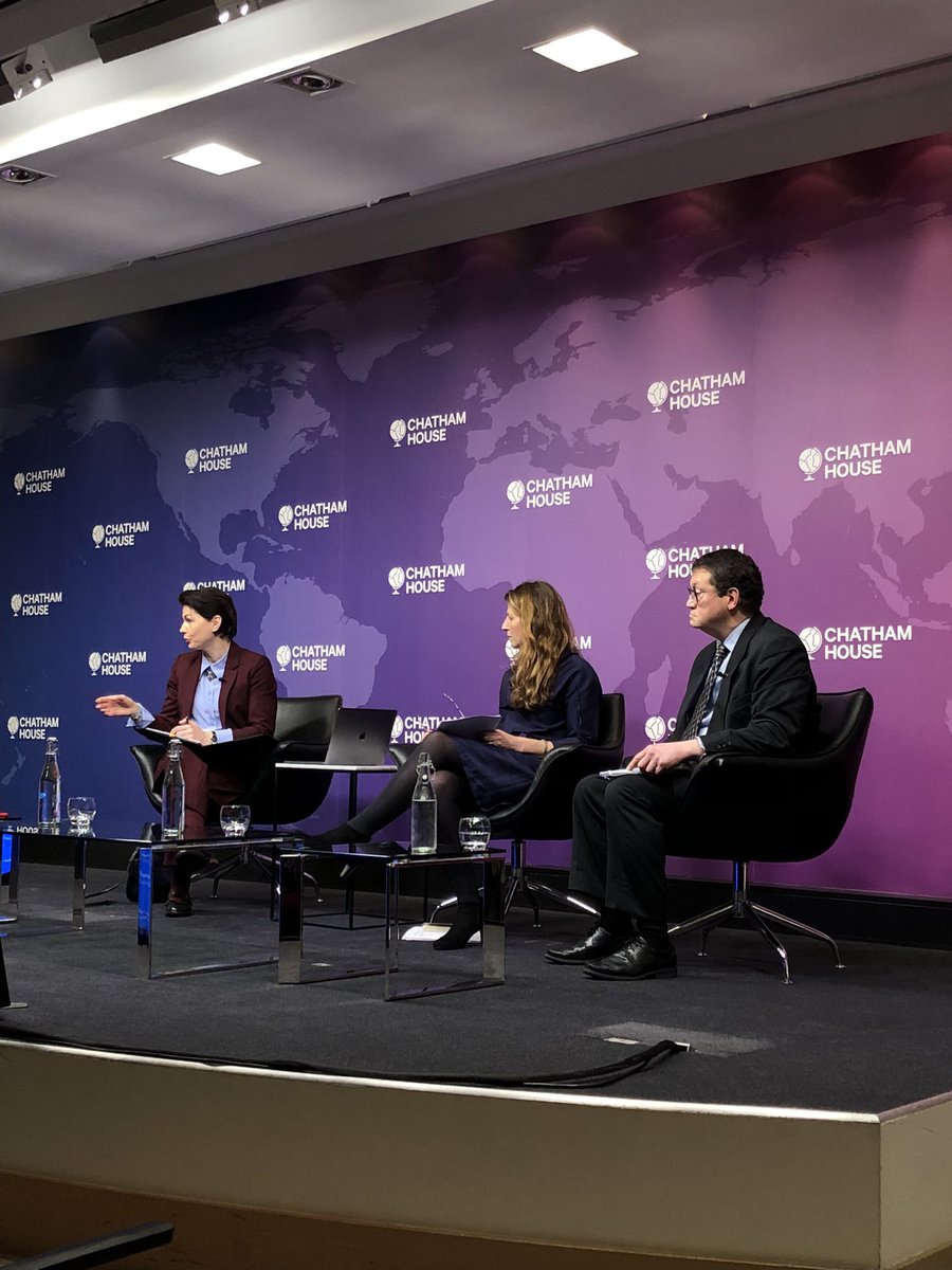 khrystiamelekh's tweet photo. What a tremendous event chaired by @Orysiaua today at @ChathamHouse connecting leading diplomats and experts in Kyiv, London and New York to discuss the crisis for multilateralism #CHevent @CHUkraineForum @SergiyKyslytsya @EmineDzheppar @mezentseva_dep https://t.co/63B3YEKLCq