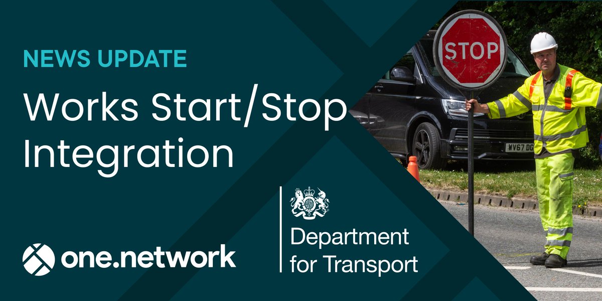 onenetworkHQ's tweet photo. If you're a #highway authority or #utility org impacted by the new legislation change, read our article to learn how you can start/stop works directly inside https://t.co/X40YDhet6R 👇 #streetmanager #streetworks
https://t.co/PMkBRGWUPN https://t.co/HHyvkBN7Fd