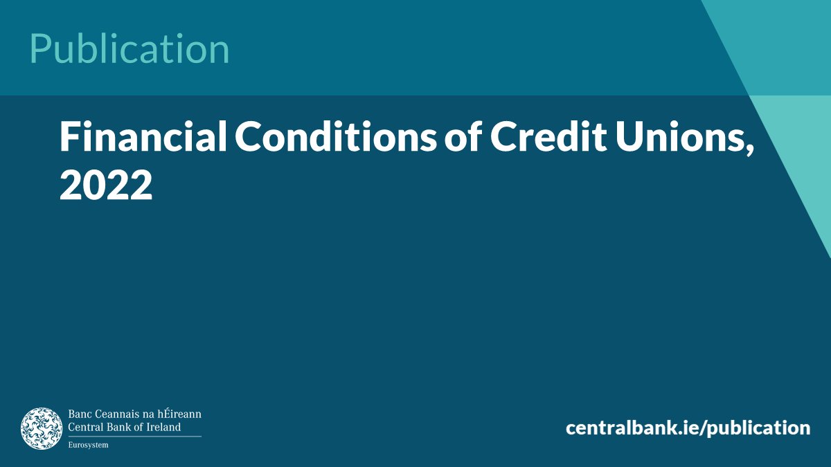 centralbank_ie's tweet photo. Today we published our latest report providing an update on the financial performance and position of credit unions. Registrar of Credit Unions Elaine Byrne also spoke at the @cumanagers conference today.
Read more 👉https://t.co/Wyq7MwNJn8 https://t.co/4ZArwolaRb