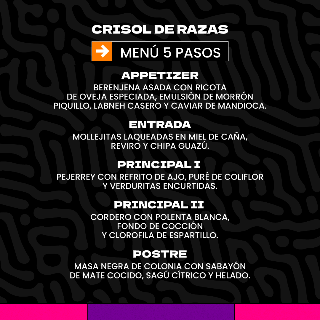 ¡El miércoles 5 a las 20:30 hs Agustín Gil, Gunther Moros y Juan Cruz Galetto se unen para prepararte un menú de 5 pasos imperdible en El Ferroviario Alta Gracia!
👉 ¡No te quedes sin tu lugar! La capacidad es limitada.
👉 Hacé tu reserva al 3547630786 / 3515208482