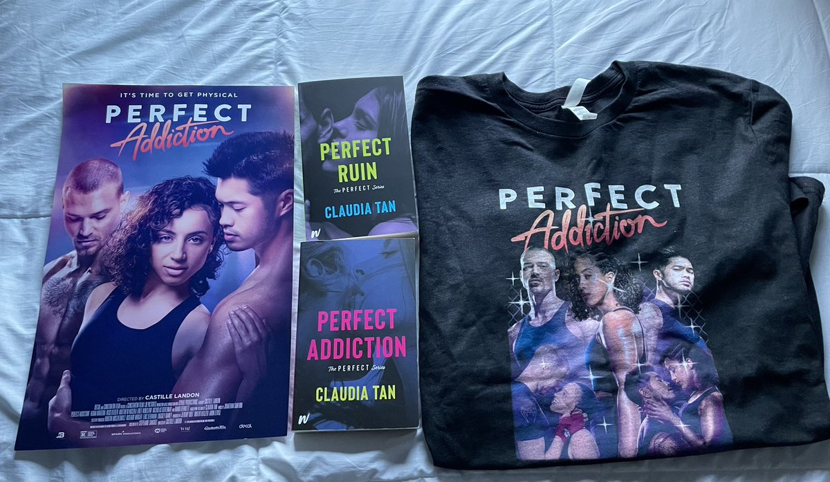 bookfixflicks's tweet photo. Last night the second screening for Perfect Addiction was truly amazing! Loved the energy and all the free merch 🖤🫶🏻. #perfectaddiction #PerfectAddictionMovie https://t.co/rHOelh3ff9