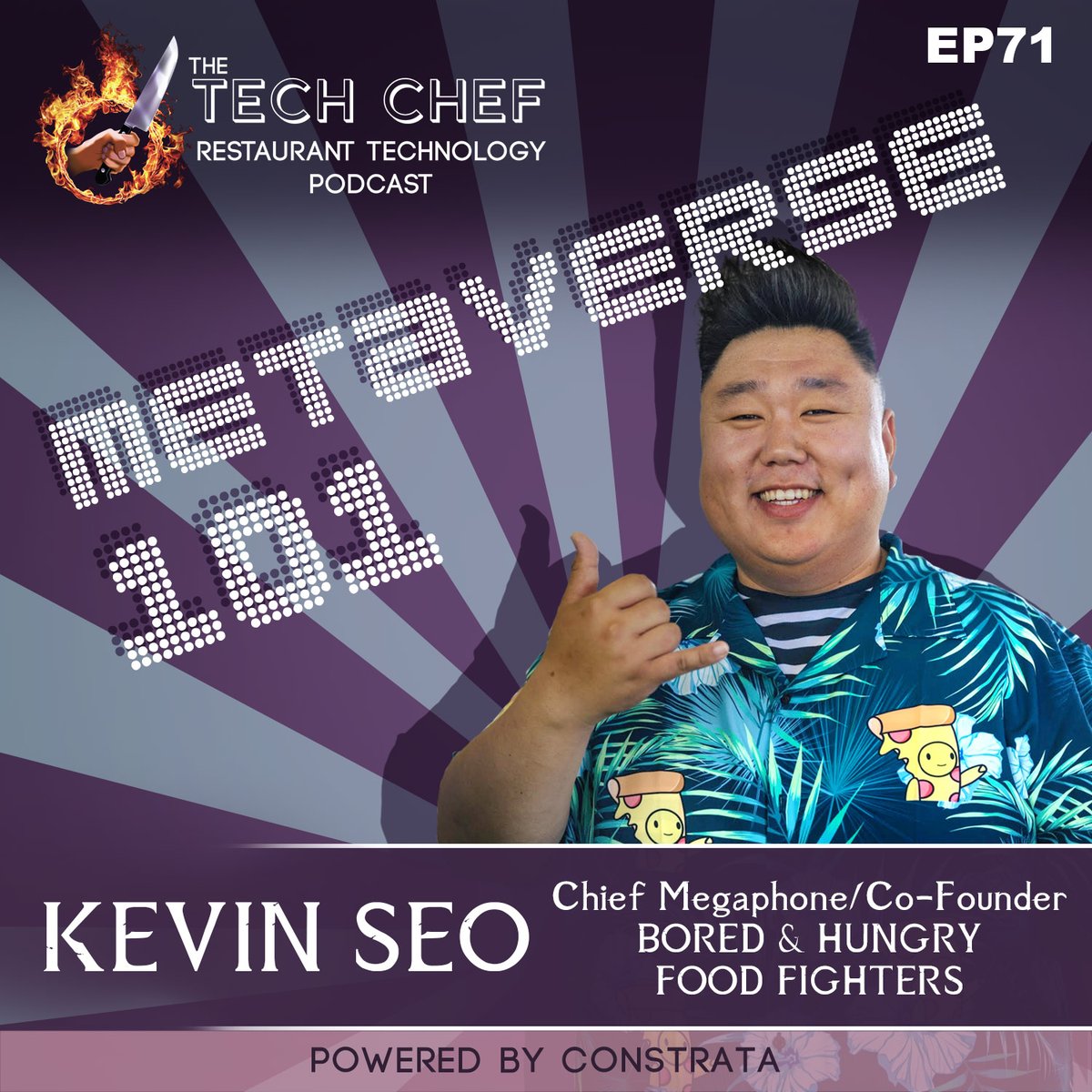 Kevin Seo, of Bored and Hungry, Food Fighters Universe and Secret Sauce Society  talks about the #metaverse 101.  Kevin developed the very first NFT restaurant.

But what is the metaverse, and what impact will it impact your business?

Listen: 👉🎙 bit.ly/3G4vyzP 🎙👈