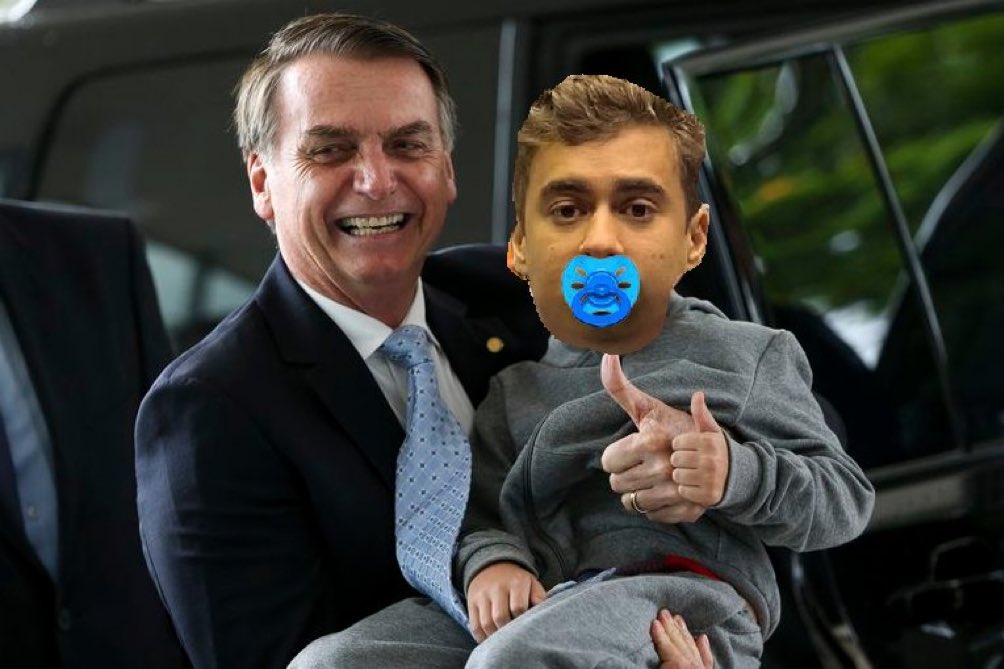 FabioCPrado's tweet photo. @BolsonaroSP @Pavinatto É um mentiroso mesmo. Chupetinha é apelido criado pelo próprio Felipe Neto em razão da idade do deputado, não têm relação alguma com orientação sexual. PARE DE MENTIR EDUARDO! https://t.co/IzWCxS7Jgj