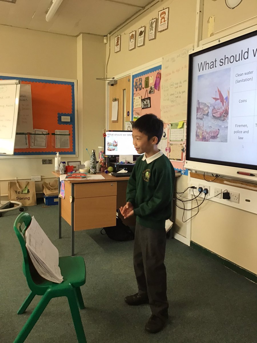 HighwoodPrim4P's tweet photo. WOW! I am so proud of these kids. They have been performing their incredible speeches in front of the class. Make sure you ask them why Romans should bring their inventions to Britain! https://t.co/H64OaCSRf4