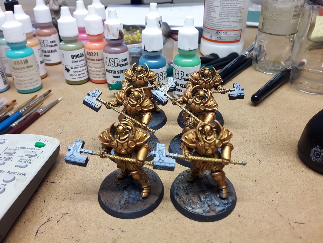 Hecatina Miniature Painting Studio (@hecatinastudio) on Twitter photo You can never have enough Annihilators! I will be painting these today on Weekly Dose of Stormcast Eternal. 1-4 pm AST on the <a href="/MiniMonthly/">Miniature Monthly</a>
Twitch channel here: twitch.tv/miniaturemonth… #WarhammerCommunity #Warhammer #ageofsigmar #PaintingWarhammer #paintingminiatures You can never have enough Annihilators! I will be painting these today on Weekly Dose of Stormcast Eternal. 1-4 pm AST on the <a href="/MiniMonthly/">Miniature Monthly</a>
Twitch channel here: twitch.tv/miniaturemonth… #WarhammerCommunity #Warhammer #ageofsigmar #PaintingWarhammer #paintingminiatures