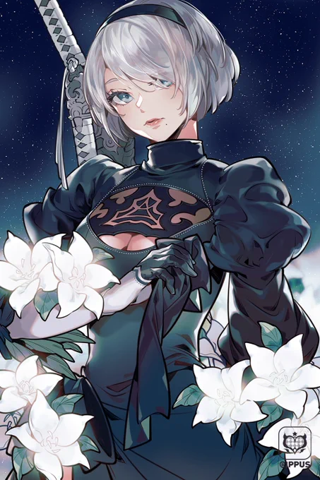 "Sweet Dreams, I'll be with you before long"#NieRAutomata 