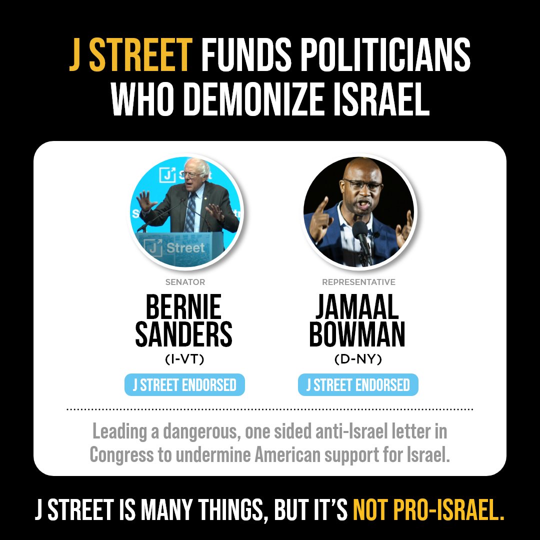AIPAC's tweet photo. J Street funds members of Congress who demonize Israel.

J Street's endorsees are currently pushing a dangerous, one-sided anti-Israel letter in Congress to undermine American support for Israel.

@jstreetdotorg is many things, but it’s not pro-Israel.

https://t.co/MqiXVkQPYy https://t.co/LgsMebApkU