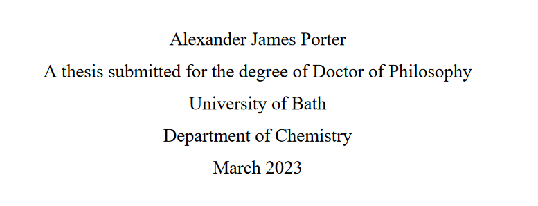 After a long 7.5 years, I have submitted my thesis.🏆

Really going to miss the people <a href="/UniofBath/">University of Bath</a> 

Onto new challenges 💪
