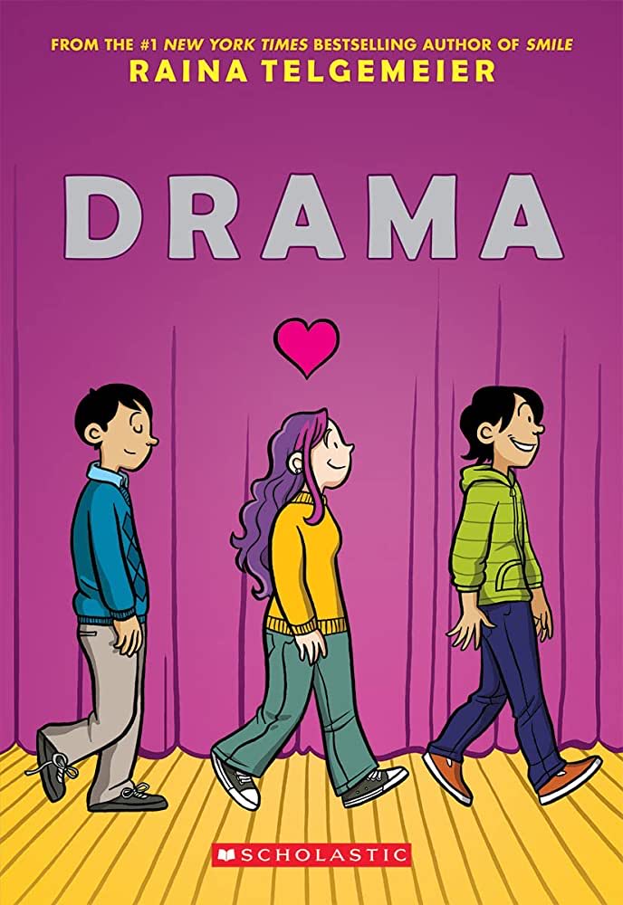 TheBrooksWorm's tweet photo. AE is #currentlyreading Drama and has this to share: “The book I’m currently reading is named Drama. I would prefer to read it if you’re in a little friend group because in the book they have a little friend  group and they go through little problems and other things. https://t.co/cptzFiQtu6