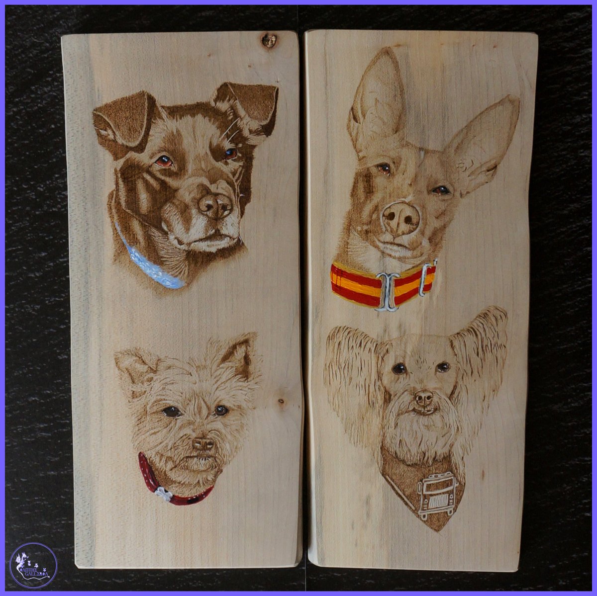 IantheGalleria's tweet image. P - Pet Pyrography Portrait.

We offer an option to discuss your very own Pet Pyrography Portraits. Each portrait is hand burnt into wood.

ianthegalleria.co.uk/pyrography

#AMZart #AprilAlphabetChallenge #NationalPetMonth #ukgiftam #ukgifthour #ukweekendhour #smallbizsun #DogsofTwittter