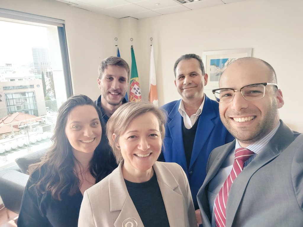 Celebrating one year in Cyprus today with my team!!
It has been a year of many challenges but also of many joys, representing 🇵🇹 and supporting the Portuguese community that we are proud to serve.