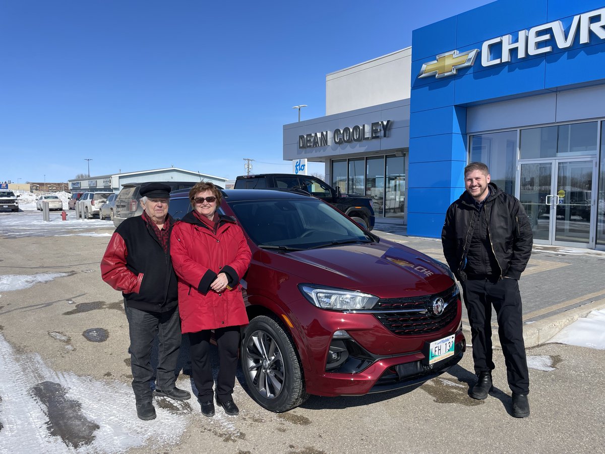 Congrats Karen &amp; Denis!! Thank you guys for your business with me here at Cooley's, very happy I could help! Enjoy your lovely new Buick Encore GX!! #DCGM #ShopParkland <a href="/Rhett_Law11/">Rhett Law</a>