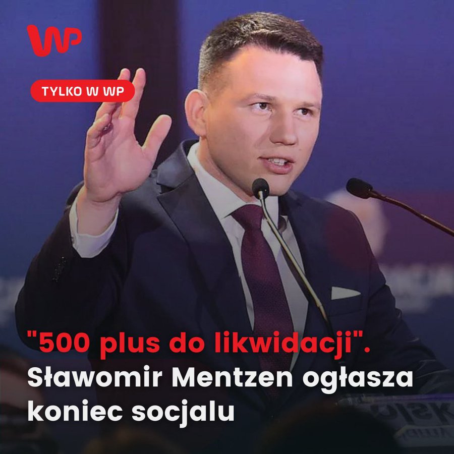 ✅500 plus, 13. i 14. emerytura, dopłaty do dekodera, telewizora, babciowe i tym podobne - do likwidacji! 
✅Zamiast tego największa w historii Polski obniżka podatków, uproszczenie przepisów, wolność gospodarcza i uwolnienie wielkiego potencjału Polaków!
Jeśli popierasz, daj RT!