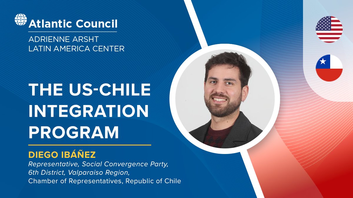 ACLatAm's tweet photo. .@diego_ibanezc is a representative for the 6th District in Valparaiso Region of the Republic of Chile. He began his political career during the Penguin Revolution of 2006, where he served as a co-spokesperson for the Quilpué Secondary Student Coordinator. #ACChile https://t.co/JEolZg2goA