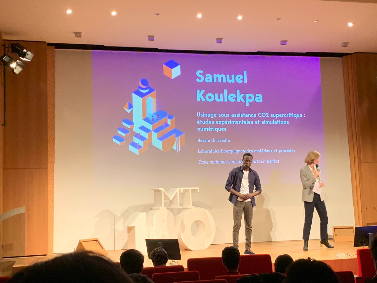 [#MT180] Après une journée à la découverte des sujets de thèse des candidats, la demi-finale nationale <a href="/MT180FR/">MT180</a> se termine ! Merci à <a href="/FranceUniv/">France Universités</a> et au <a href="/CNRS/">CNRS 🌍</a> pour ce bel événement et à nos supers candidats ! On croise les doigts, résultats demain🙏🏻😊 <a href="/LeCnam/">Le Cnam</a>