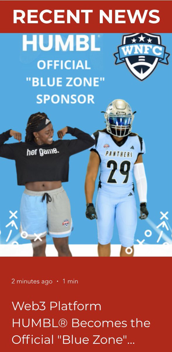 wnfcfootball's tweet photo. Enter the 🥶 HUMBL Blue Zone all season! @humblinc x @wnfcfootball #newsponsor #partnership #wnfc #bluezone #football #wnfcfootball #athlete https://t.co/kCGYeOzib1