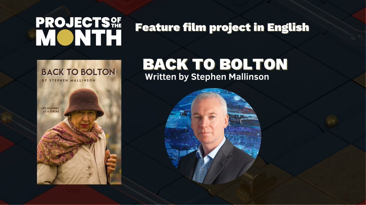 FilmarketHub's tweet photo. 🏆Best feature film project in English language
‘BACK TO BOLTON’
Life Changes, At A Stroke
United Kingdom
Drama
Written by @smallins
#ProjectsOfTheMonth https://t.co/jTdbyRJtUJ