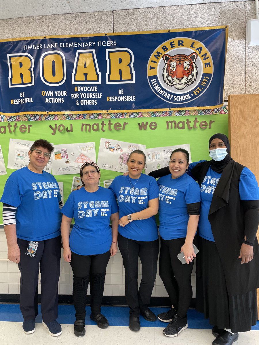 #Steamday@TimberLane-food service team
