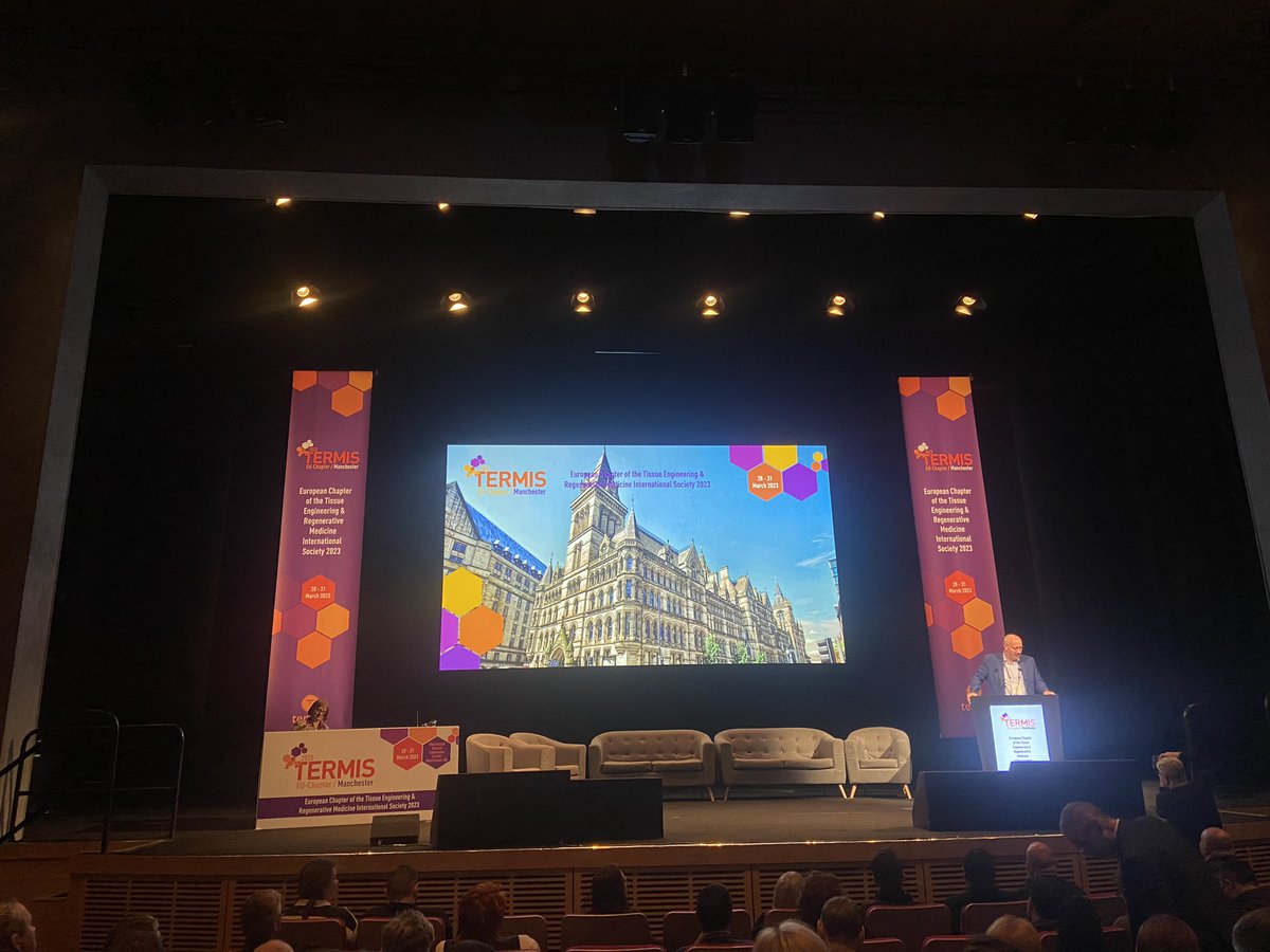 tiah_oates's tweet photo. Enjoying the fantastic collection of talks on the current and exciting research in tissue engineering at the @EuTermis conference in Manchester! https://t.co/dksaO0PtsG